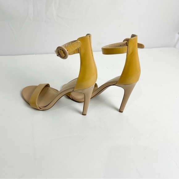 Saks 5th Avenue Charlize Strappy Nude Heels Size 6 - Picture 6 of 11